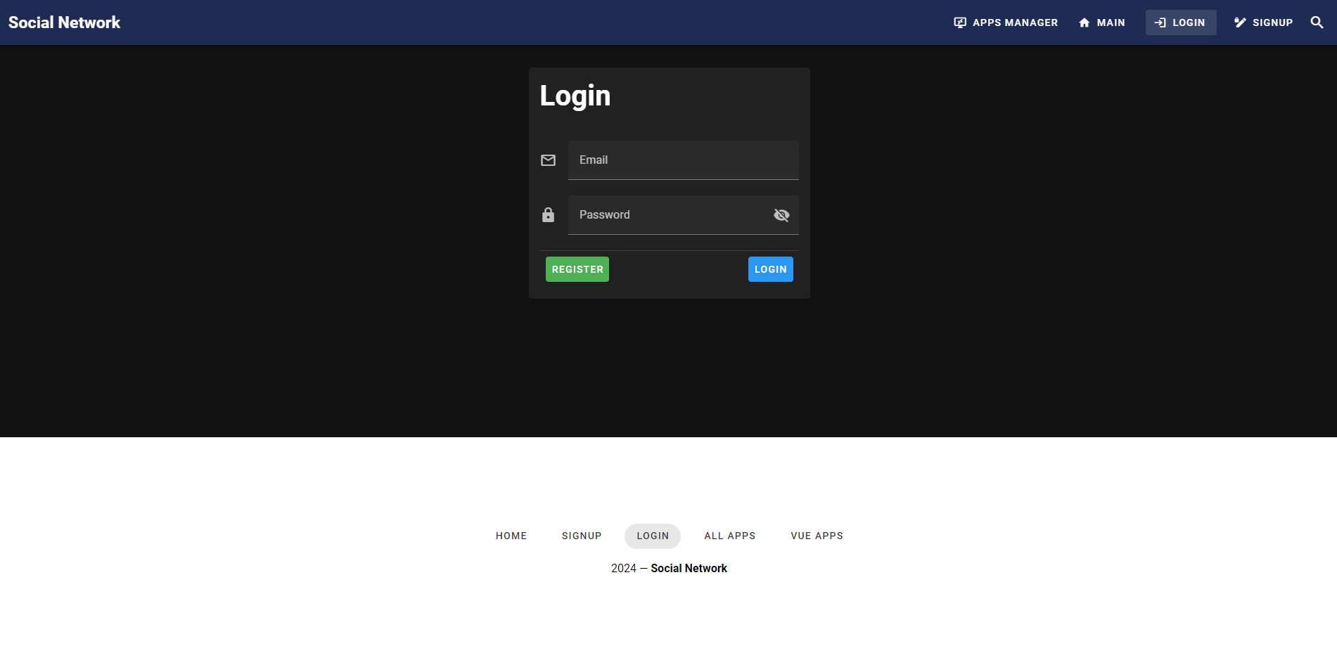 Social Network DRF