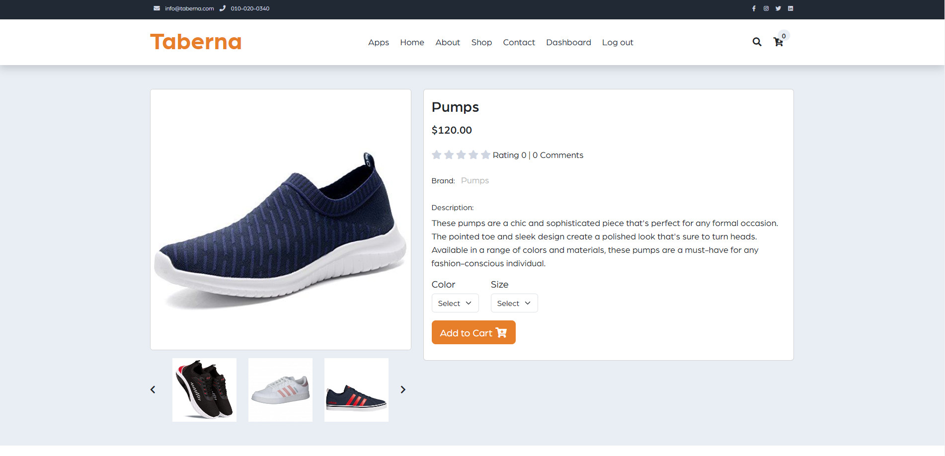 Taberna eCommerce